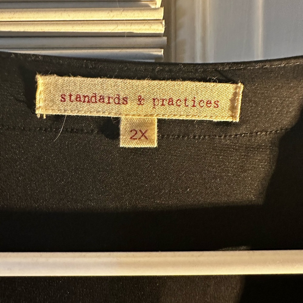 Guc Standards And Practices Asymmetrical Shirt Dr… - image 3